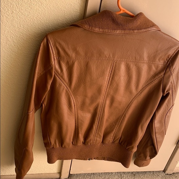 Leather jacket (not real leather) - Picture 3 of 3